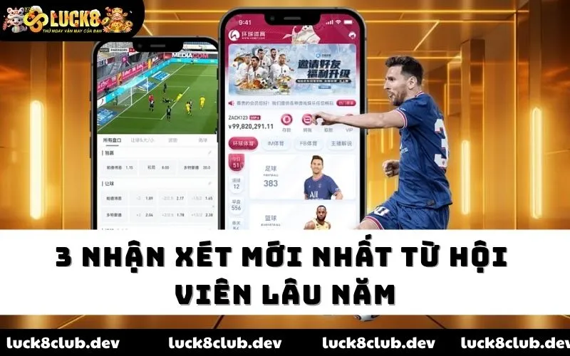 3 nhận xét mới nhất từ hội viên lâu năm 3 nhận xét mới nhất từ hội viên lâu năm