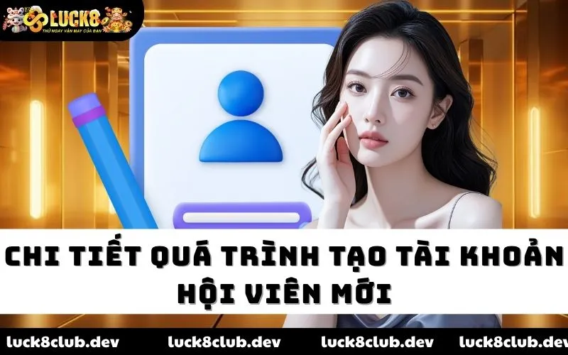 Chi tiết quá trình tạo tài khoản hội viên mới Chi tiết quá trình tạo tài khoản hội viên mới