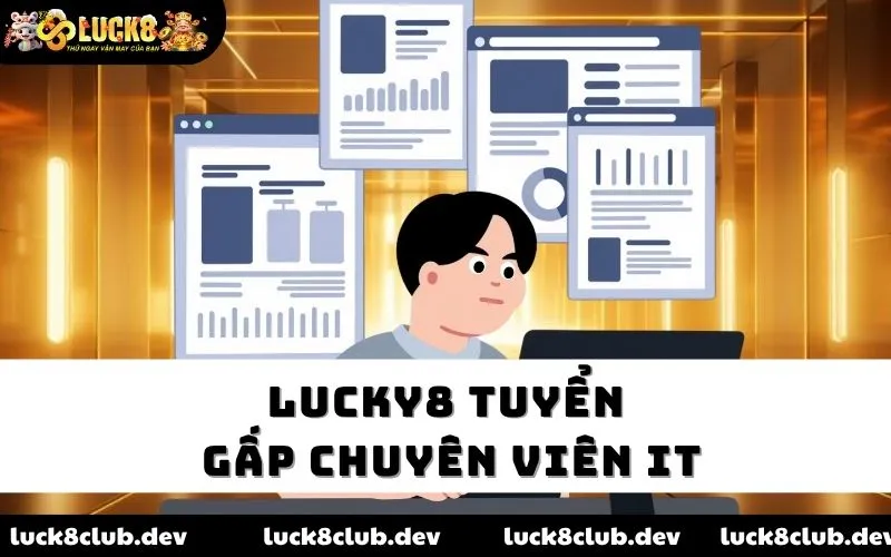 Luck8 tuyển gấp chuyên viên IT Lucky8 tuyển gấp chuyên viên IT